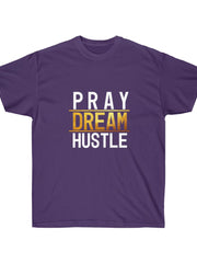 Load image into Gallery viewer, Pray Dream Hustle - Women's Ultra Cotton Tee