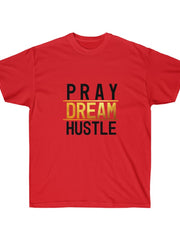 Load image into Gallery viewer, Pray Dream Hustle - Men's Ultra Cotton Tee