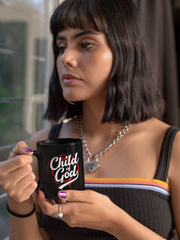 Load image into Gallery viewer, Child of God - Black mug 11oz