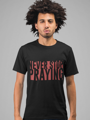 Load image into Gallery viewer, Never Stop Praying - Men's Ultra Cotton Tee