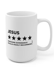 Load image into Gallery viewer, Jesus Awesome Experience - White Ceramic Mug