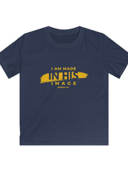 Load image into Gallery viewer, I Am Made in His Image - Kids Softstyle Tee