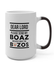 Load image into Gallery viewer, Lord Send My Boaz - Color Changing Mug