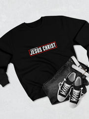 Load image into Gallery viewer, Powered by Jesus Christ - Men's Premium Crewneck Sweatshirt