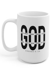 Load image into Gallery viewer, God - White Ceramic Mug