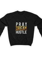 Load image into Gallery viewer, Pray Dream Hustle - Women's Heavy Blend™ Crewneck Sweatshirt