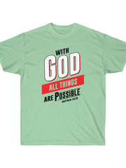 Load image into Gallery viewer, All Things are Possible - Men's Ultra Cotton Tee
