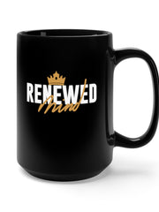 Load image into Gallery viewer, Renewed Mind - Black Mug 15oz