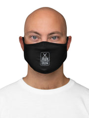 Load image into Gallery viewer, Iron Sharpens Iron - Fitted Polyester Face Mask