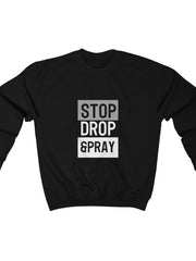 Load image into Gallery viewer, Men's Stop Drop Pray Heavy Blend™ Crewneck Sweatshirt