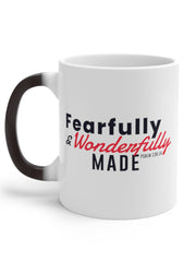 Load image into Gallery viewer, Fearfully and Wonderfully Made - Color Changing Mug