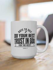 Load image into Gallery viewer, Note to Self - White Ceramic Mug