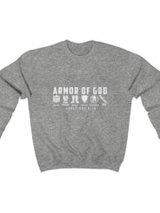 Load image into Gallery viewer, Men's Armor of God Heavy Blend™ Crewneck Sweatshirt