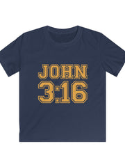 Load image into Gallery viewer, John 3:16 - Kids Softstyle Tee