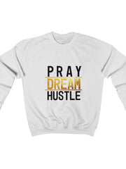 Load image into Gallery viewer, Pray Dream Hustle - Men's Heavy Blend™ Crewneck Sweatshirt