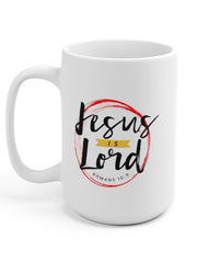 Load image into Gallery viewer, Jesus is Lord - White Ceramic Mug