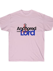 Load image into Gallery viewer, Anchored in the Lord - Men's Ultra Cotton Tee