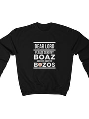 Load image into Gallery viewer, Lord Send My Boaz - Women's Heavy Blend™ Crewneck Sweatshirt