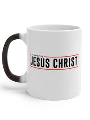 Load image into Gallery viewer, Powered by Jesus Christ - Color Changing Mug