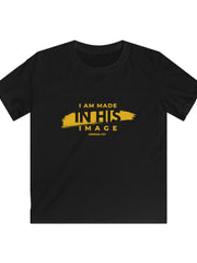 Load image into Gallery viewer, I Am Made in His Image - Kids Softstyle Tee
