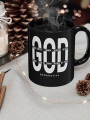 Load image into Gallery viewer, God - Black mug 11oz