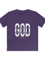 Load image into Gallery viewer, God - Kids Softstyle Tee