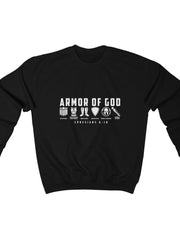 Load image into Gallery viewer, Men's Armor of God Heavy Blend™ Crewneck Sweatshirt