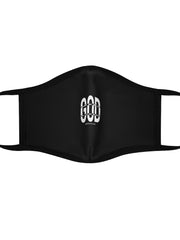 Load image into Gallery viewer, GOD - Fitted Polyester Face Mask