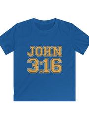 Load image into Gallery viewer, John 3:16 - Kids Softstyle Tee