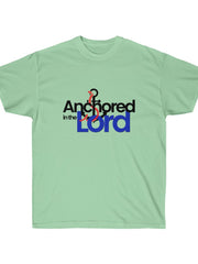 Load image into Gallery viewer, Anchored in the Lord - Unisex Ultra Cotton Tee