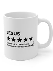 Load image into Gallery viewer, Jesus Awesome Experience - White Ceramic Mug