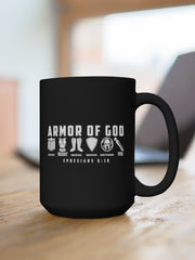 Load image into Gallery viewer, Armor of God - Black Mug 15oz