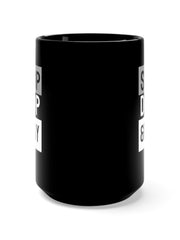 Load image into Gallery viewer, Stop Drop & Pray - Black Mug 15oz