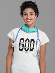 Load image into Gallery viewer, God - Women's Ultra Cotton Tee