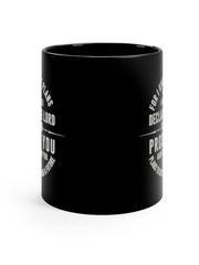 Load image into Gallery viewer, For I know the plans I have for you - Black mug 11oz