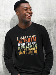 Load image into Gallery viewer, Men's I am the Way the Truth the Life Heavy Blend™ Crewneck Sweatshirt
