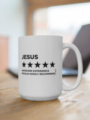 Load image into Gallery viewer, Jesus Awesome Experience - White Ceramic Mug