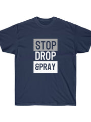 Load image into Gallery viewer, Stop Drop Pray - Unisex Ultra Cotton Tee