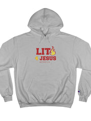 Load image into Gallery viewer, Lit 4 Jesus - Unisex Champion Hoodie