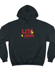 Load image into Gallery viewer, Lit 4 Jesus - Unisex Champion Hoodie