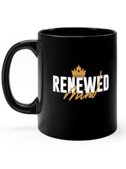 Load image into Gallery viewer, Renewed Mind - Black mug 11oz