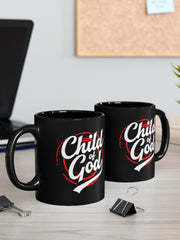 Load image into Gallery viewer, Child of God - Black mug 11oz