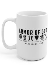 Load image into Gallery viewer, Armor of God - White Ceramic Mug