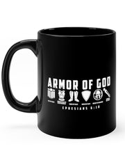 Load image into Gallery viewer, Armor of God - Black mug 11oz