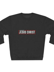 Load image into Gallery viewer, Powered by Jesus Christ - Men's Premium Crewneck Sweatshirt