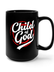 Load image into Gallery viewer, Child of God - Black Mug 15oz