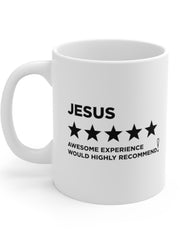 Load image into Gallery viewer, Jesus Awesome Experience - White Ceramic Mug