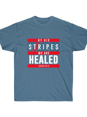 Load image into Gallery viewer, By His Stripes We Are Healed - Men's Ultra Cotton Tee