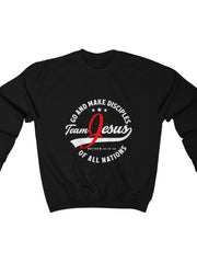 Load image into Gallery viewer, Men's Go and Make disciples Heavy Blend™ Crewneck Sweatshirt