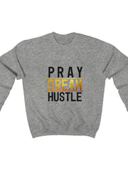 Load image into Gallery viewer, Pray Dream Hustle - Men's Heavy Blend™ Crewneck Sweatshirt